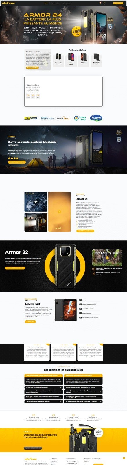 Projet web ULEFONE