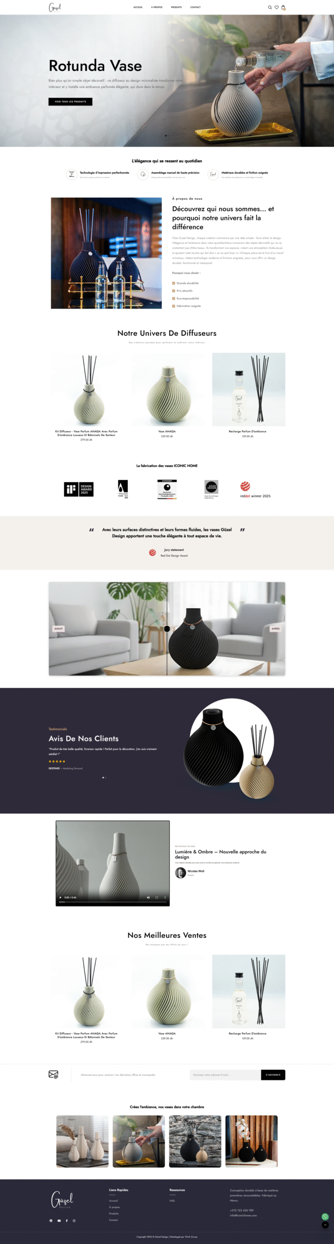 Projet web Güzel Design