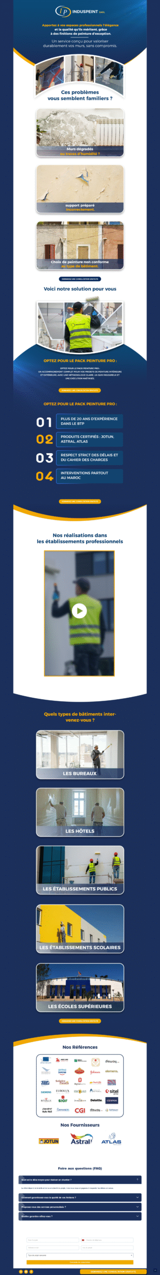 Projet web INDUSPEINT
